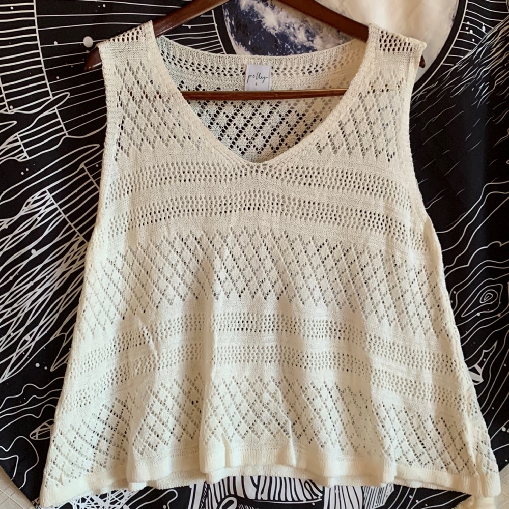 BOHO BEACH COVER UP LONG DUSTER tank TOP